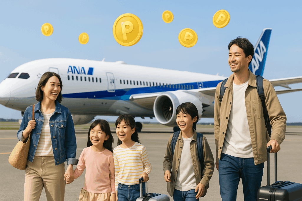 家族旅行のイメージ